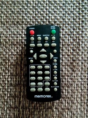 Memorex DVD Replacement Remote Control MVD2015/2016 Authentic Original OEM